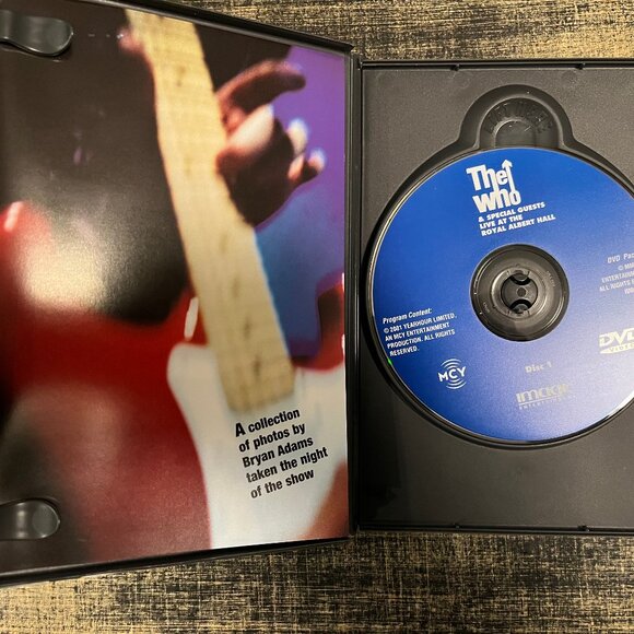The Who & Special Guests - Live At The Royal Albert Hall DVD- 2 Discs - Picture 3 of 4